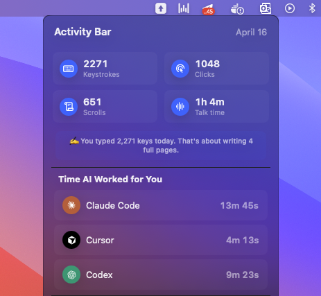 Activity Bar screenshot